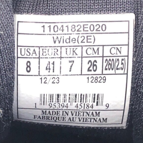 Brooks Ghost 16 Wide Black Road Running Shoes 8 EE main image 4